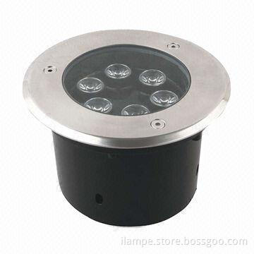 IP68 stainless steel 6W LED underwater fishing light, 12V